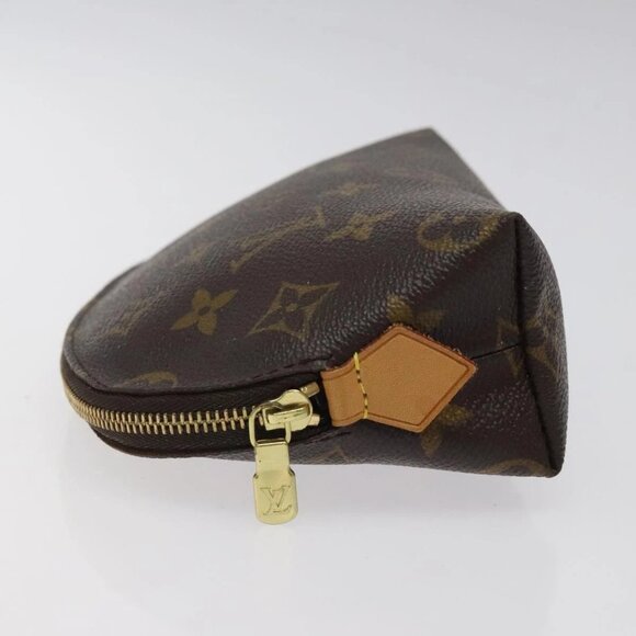 LOUIS VUITTON Monogram Pochette Cosmetic PM Pouch M43998 LV Auth 125332 - Picture 8 of 16